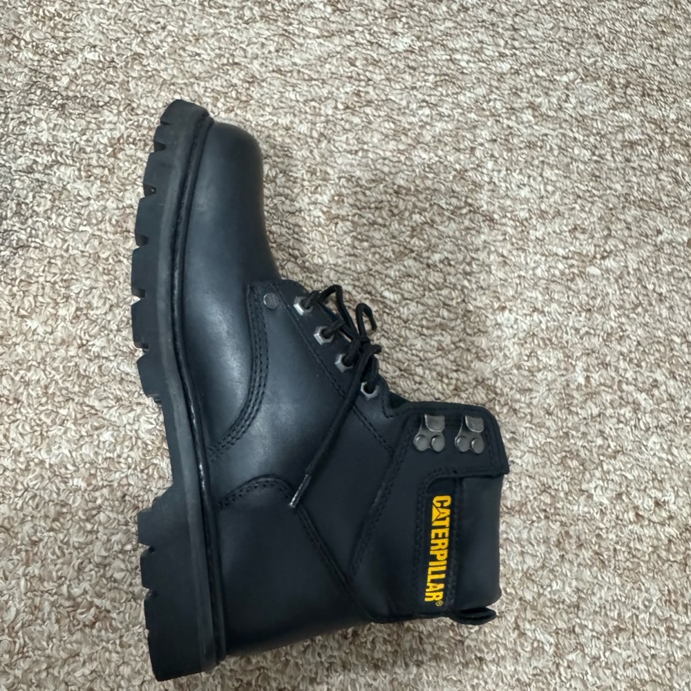Caterpillar Black Second Shift Boots